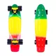 Pennyboard WORKER Sunbow 22" - zeleno-žlto-červená