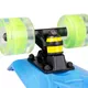 Pennyboard WORKER Bony 22" so svietiacimi kolieskami - zelená