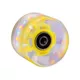 Svietiace koliesko na pennyboard 60*45 mm vr. ložísk ABEC 7 - modrá - žltá