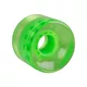 Priehľadné koliesko na pennyboard 60*45 mm - modrá - zelená