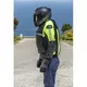Letná airbagová bunda Helite Vented Hivis, mechanická s trhačkou - zeleno-žltá