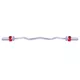 Set olympijských hliníkových objímok inSPORTline CL-21 50mm - strieborná