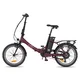 Skladací elektrobicykel inSPORTline ISL Felior 468 Wh 20" - model 2026 - Velour Red