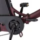 Skladací elektrobicykel inSPORTline ISL Felior 468 Wh 20" - model 2026 - Velour Red