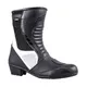 Dámske kožené moto topánky W-TEC Beckie W-5036 - 2. akosť - čierno-biela - čierno-biela