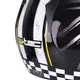 Otvorená prilba W-TEC FS-715B Union Black - 2.akosť - čierna s grafikou