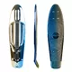 Doska pre pennyboard WORKER Mirria 22.5*6" - zlatá - žltá