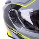 Výklopná moto prilba W-TEC V271 - čierno-šedá