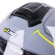 Výklopná moto prilba W-TEC V271 - čierno-šedá