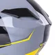 Výklopná moto prilba W-TEC V271 - čierno-šedá