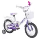 Detský bicykel DHS Miss Sixteen 1602 16" - biela - biela
