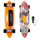 Elektrický longboard WORKER Smuthrider - 2. akosť - žlto-zelená