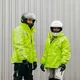 Moto pláštenka W-TEC Rainy - fluo žltá