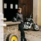 Pánske moto jeansy W-TEC A-1013 - čierna