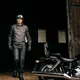 Pánske moto jeansy W-TEC A-1013 - čierna