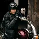 Pánske moto jeansy W-TEC A-1013 - čierna