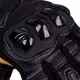 Kožené moto rukavice W-TEC Flanker - čierna