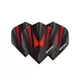 Náhradné letky Winmau Prism Alpha - ružovo-čierna