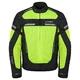 Pánska letná moto bunda W-TEC Saigair - Fluo Yellow-Black