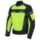 Pánska letná moto bunda W-TEC Saigair - Fluo Yellow-Black
