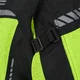 Pánska letná moto bunda W-TEC Saigair - Fluo Yellow-Black