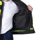 Pánska letná moto bunda W-TEC Saigair - Fluo Yellow-Black