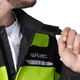 Pánska letná moto bunda W-TEC Saigair - Fluo Yellow-Black