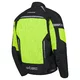 Pánska letná moto bunda W-TEC Saigair - Fluo Yellow-Black