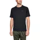 Pánske tričko Under Armour Tech SS Tee 2.0 - Steel Light Heather/Black