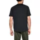 Pánske tričko Under Armour Tech SS Tee 2.0 - Steel Light Heather/Black