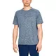 Pánske tričko Under Armour Tech SS Tee 2.0 - Steel Light Heather/Black