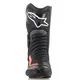 Moto topánky Alpinestars S-MX 6 čierna/šedá/červená fluo - čierna/šedá/červená fluo