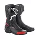 Moto topánky Alpinestars S-MX 6 čierne/červené - čierne/červené - čierne/červené