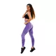 Dámske legíny Boco Wear Violet Melange Push Up - fialová