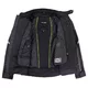 Pánska moto bunda W-TEC Progair - čierna-fluo