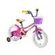 Detský bicykel DHS Daisy 1402 14" 4.0 - Pink - Purple