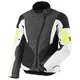 Dámska moto bunda SCOTT Technit DP - čierno-modrá - šedo-žltá