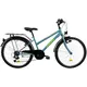 Juniorský bicykel DHS 2414 24" 7.0 - blue - blue
