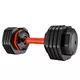 Nastaviteľná jednoručná činka inSPORTline DuraBell® 6,5-24,5 kg
