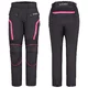 Dámske moto nohavice W-TEC Durmanes Lady - čierno-ružová - čierno-ružová