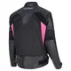 Dámska moto bunda W-TEC Durmana - čierno-ružová