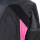 Dámska moto bunda W-TEC Durmana - čierno-ružová