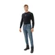 Moto thermo tričko Rebelhorn Freeze II Jersey - čierna