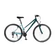 Dámsky crossový bicykel Olpran Salix 28" - model 2026 - šedá/ružová - mätová/petrolejová