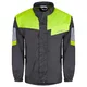 Moto pláštenka W-TEC Igava - čierna-fluo zelená