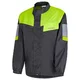 Moto pláštenka W-TEC Igava - čierna-fluo zelená