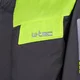 Moto pláštenka W-TEC Igava - čierna-fluo zelená
