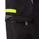 Detská rastúca moto bunda W-TEC Pinapoco - čierna-fluo