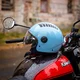 Otvorená prilba W-TEC Baraldo Celeste