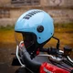 Otvorená prilba W-TEC Baraldo Celeste